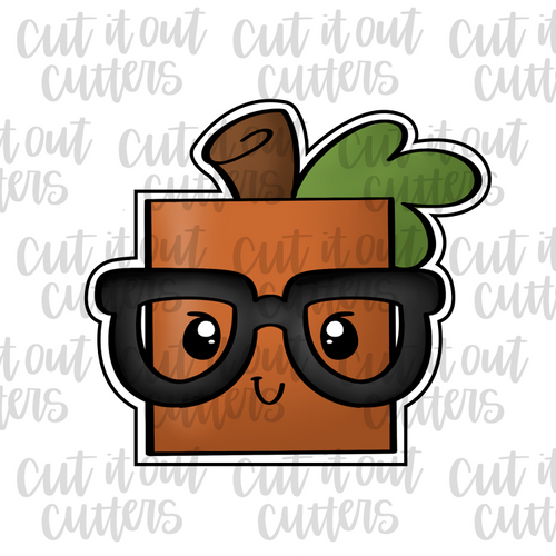 Nerdy Plumpkin Cookie Cutter