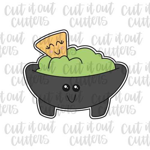 Guac & Chip Cookie Cutter