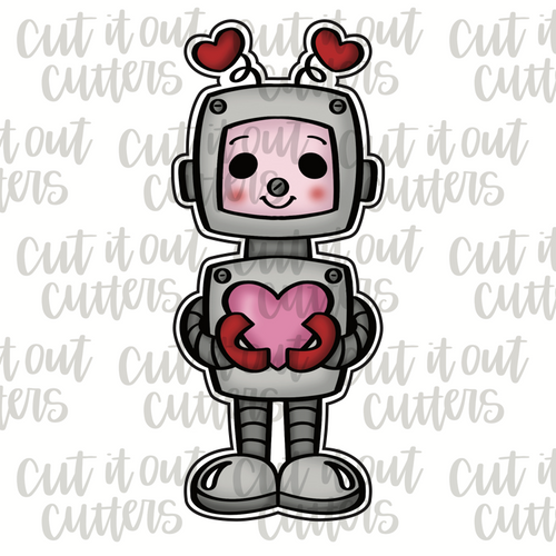 Love Robot Cookie Cutter