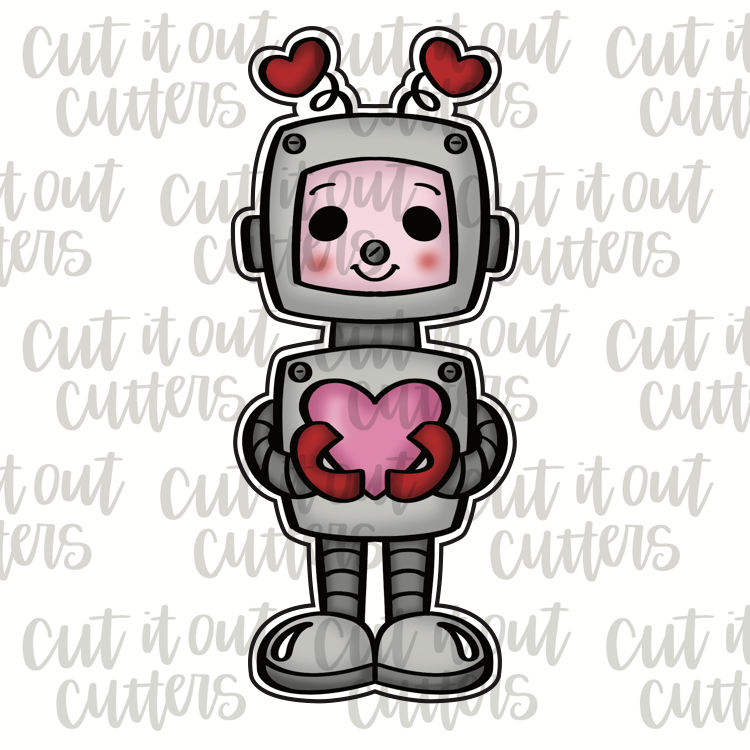 Love Robot Cookie Cutter