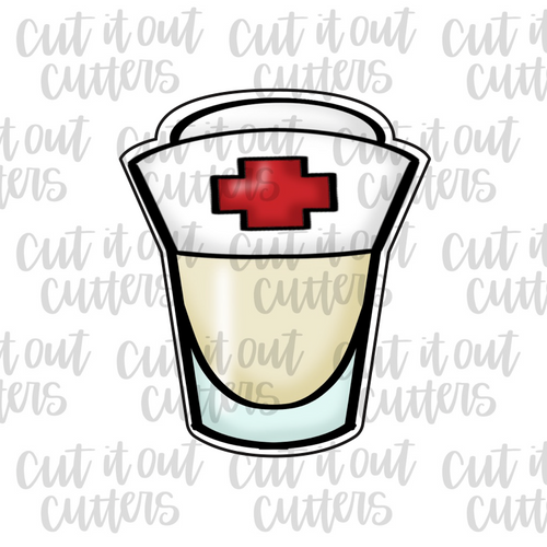 Nurse Shot Cookie Cutter