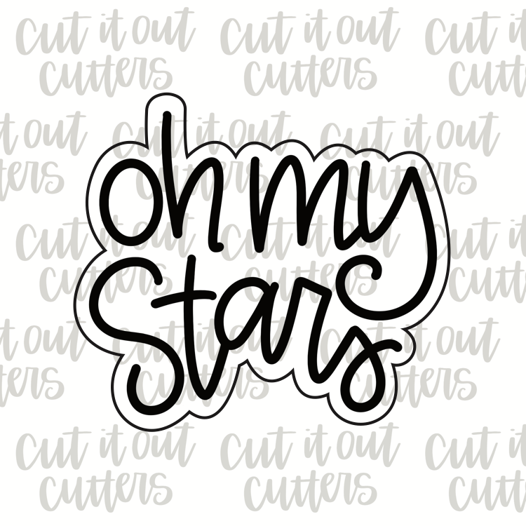 Oh My Stars Cookie Cutter