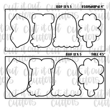 Load image into Gallery viewer, St. Patrick&#39;s Chubby Cookie Cutter Sticks Set