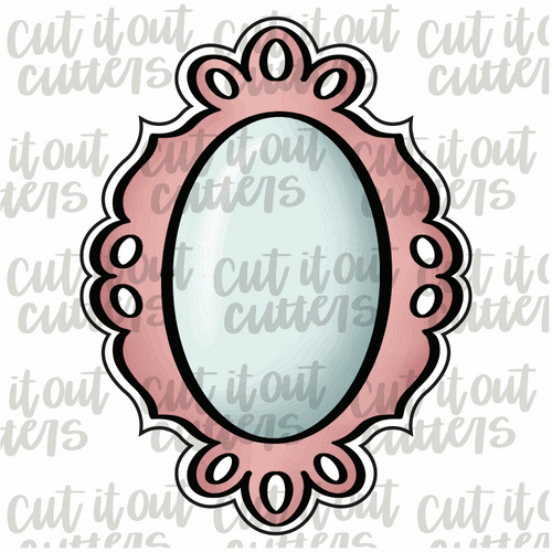 Oval Mirror Cookie Cutter