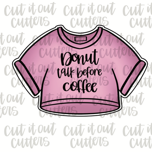 Pajama Crop Top Cookie Cutter