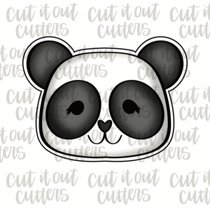 Panda Face Cookie Cutter