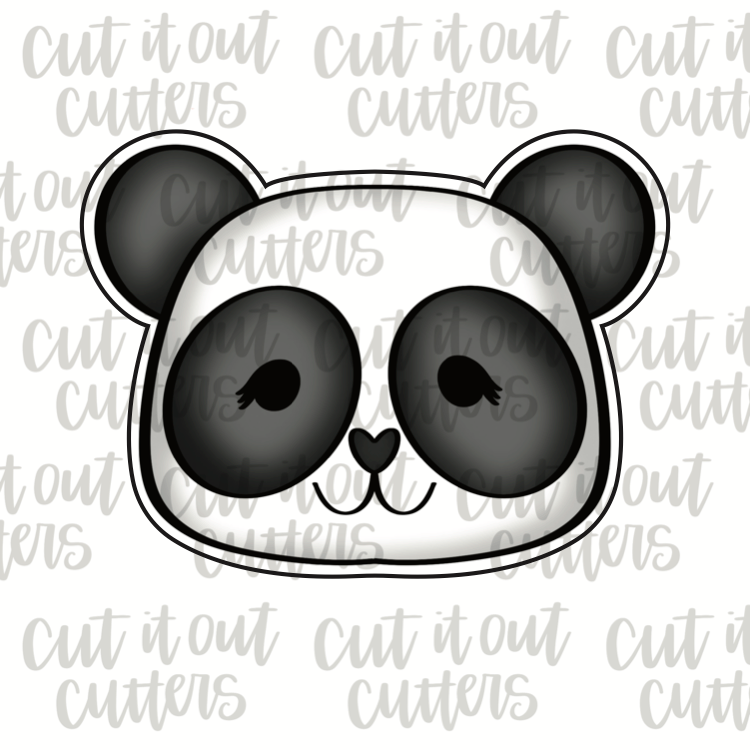 Panda Face Cookie Cutter