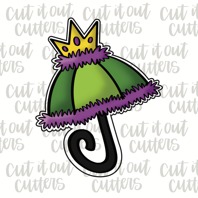 Parade Umbrella Cookie Cutter