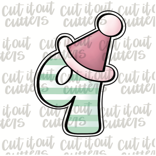 Party 9 Cookie Cutter
