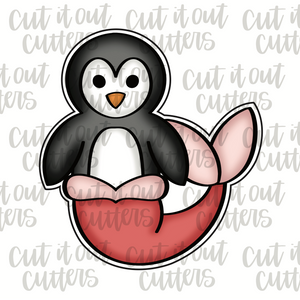 Penguin Mermaid Cookie Cutter