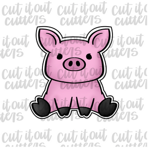 Pig - Full Body Cookie Cutter