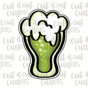 Pilsner Beer Cookie Cutter – Cut It Out Cutters