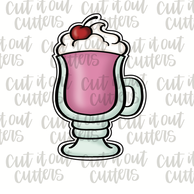 Pink Latte Cookie Cutter