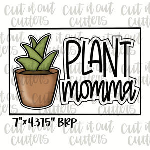 Plant Momma and Plant Cookie Cutter Set