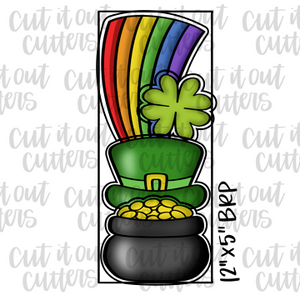 Pot of Gold Rainbow Stack Cookie Cutter Set