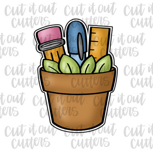 Potted Supplies Cookie Cutter