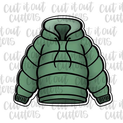 Puffy Hoodie Cookie Cutter