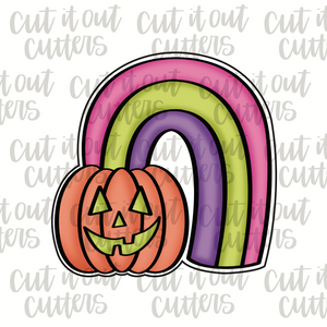 Pumpkin Rainbow Cookie Cutter