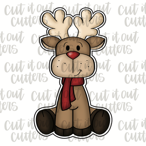 Reindeer Doll Cookie Cutter