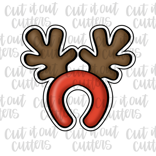 Reindeer Ears Cookie Cutter