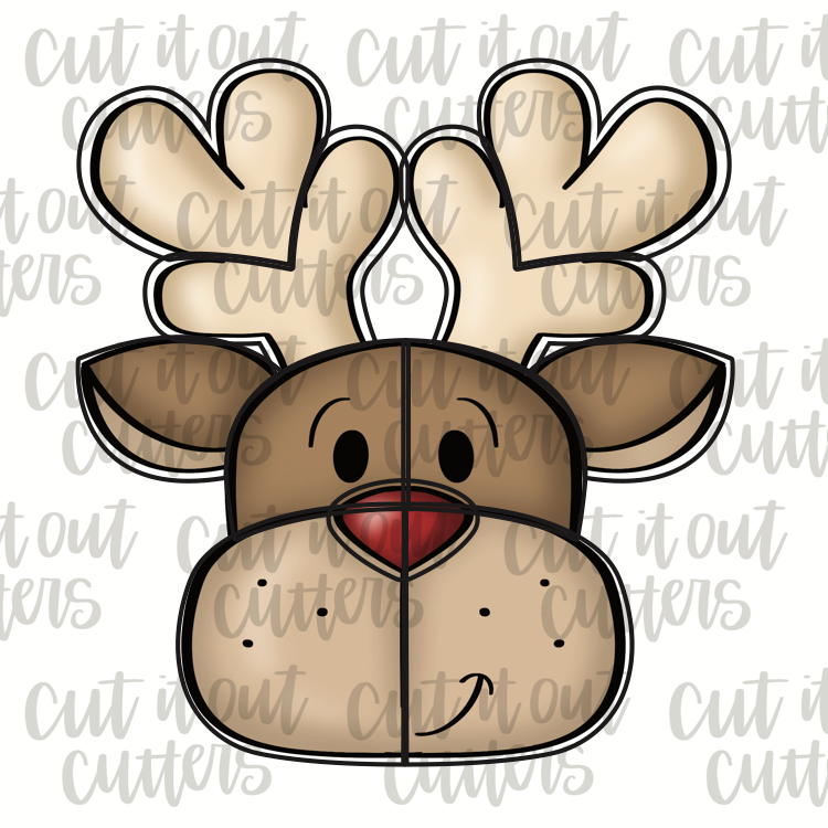 Reindeer Platter Cookie Cutter