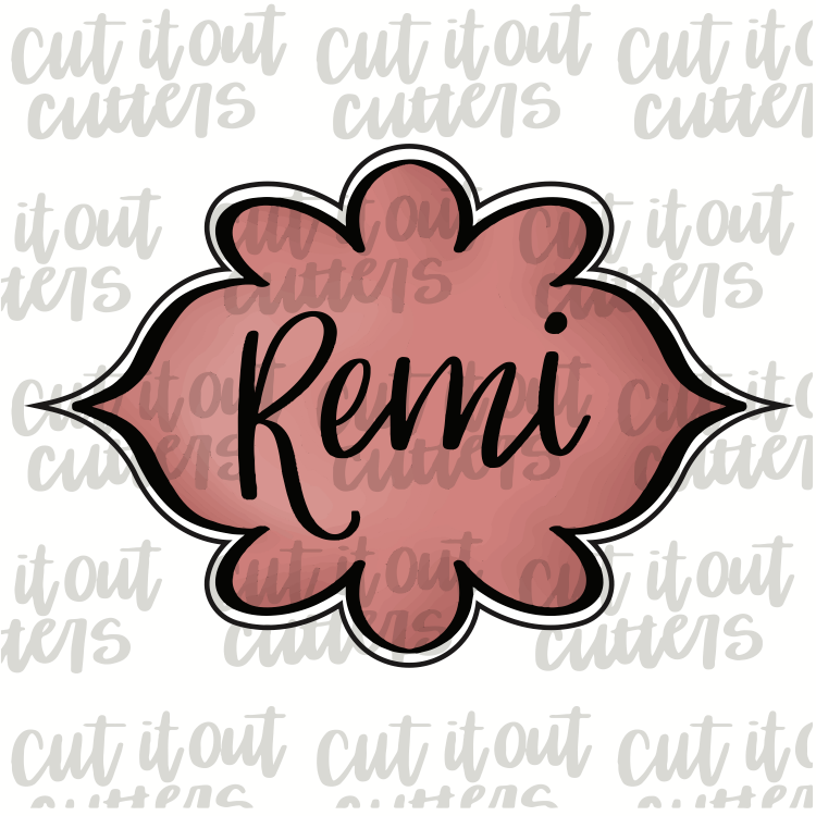 Remi Plaque Cookie Cutter