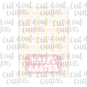 Retro Happy Easter - 3.5" x 5" Cookie Cards - Digital Download