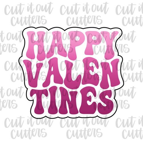 Retro Valentines Cookie Cutter