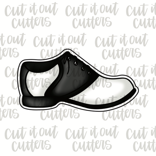 Saddle Shoe Cookie Cutter