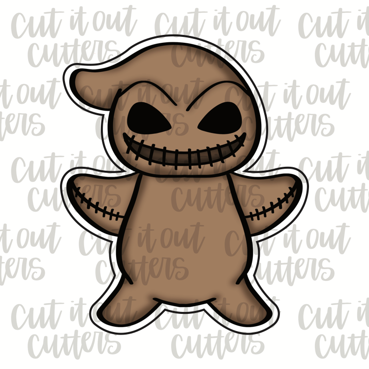 Scary Boogey Man Cookie Cutter