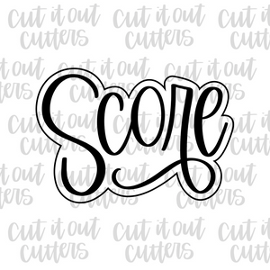 Score Cookie Cutter