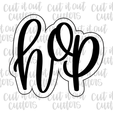 Script Hop Cookie Cutter