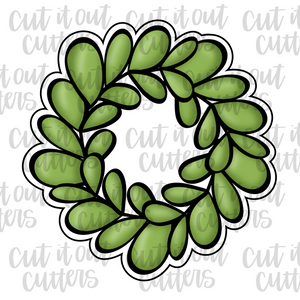 Simple Wreath Cookie Cutter