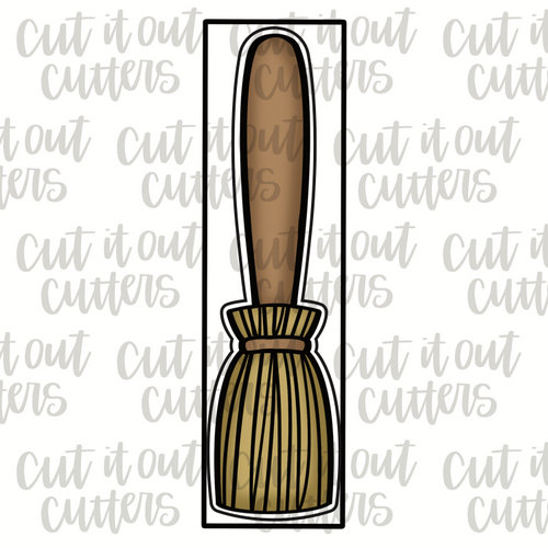 Skinny Broom Cookie Cutter