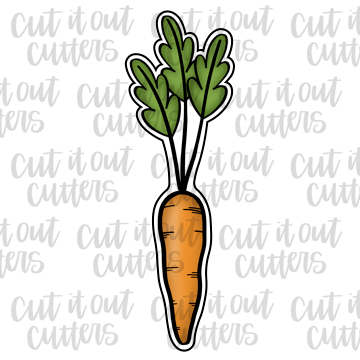 Skinny Carrot Cookie Cutter