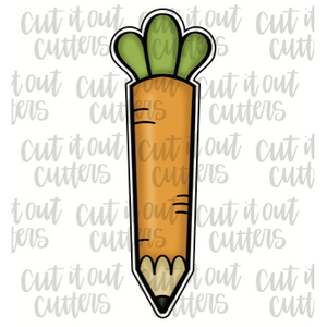 Skinny Carrot Pencil Cookie Cutter
