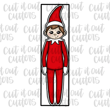 Skinny Elf Cookie Cutter