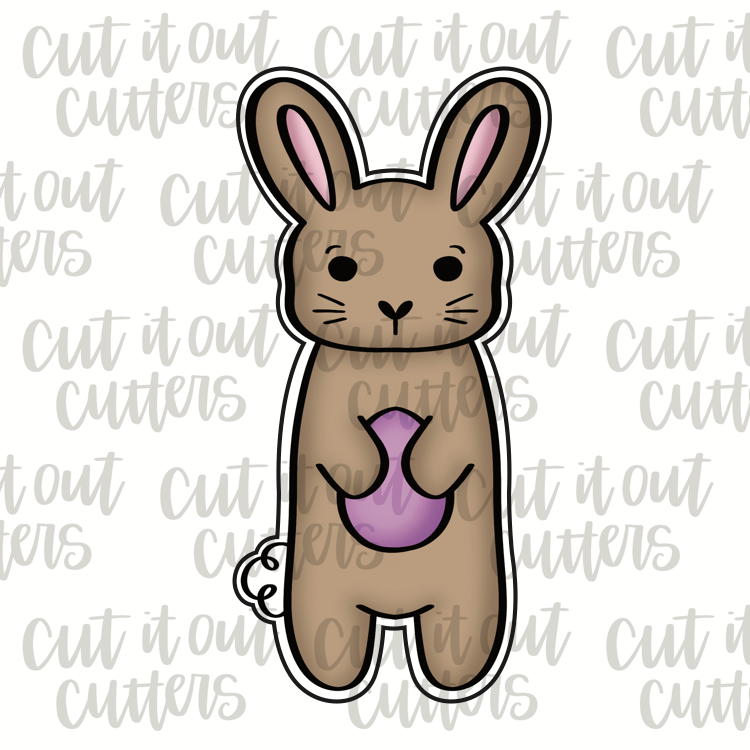 Skinny Rabbit Cookie Cutter