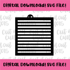 DIGITAL DOWNLOAD SVG File for Small Lines Stencil