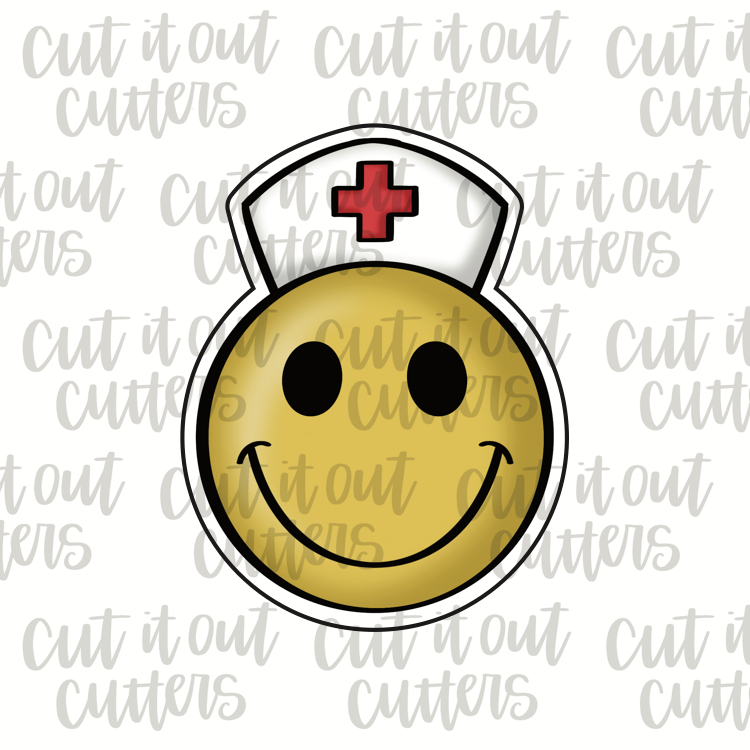 Happy Nurse Cookie Cutter