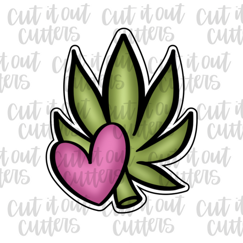 Smoky Leaf Cookie Cutter