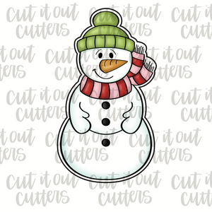Snowman Doll Cookie Cutter
