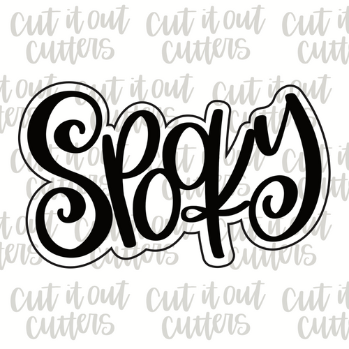 Spooky 2 Cookie Cutter