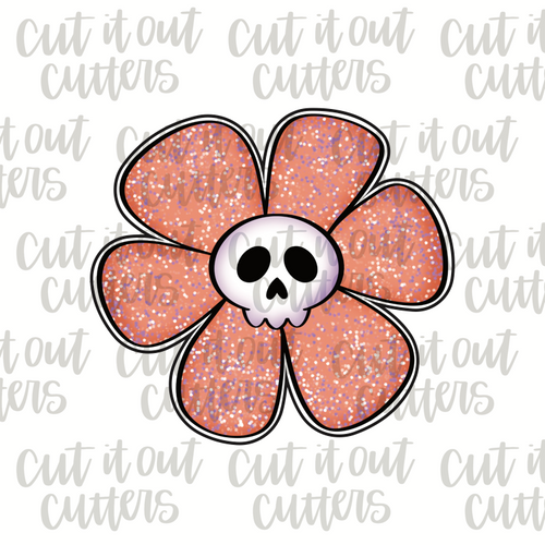 Spooky Flower Cookie Cutter