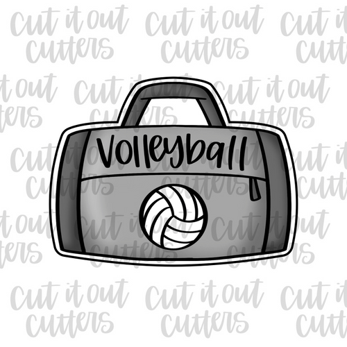 Sports Bag Cookie Cutter