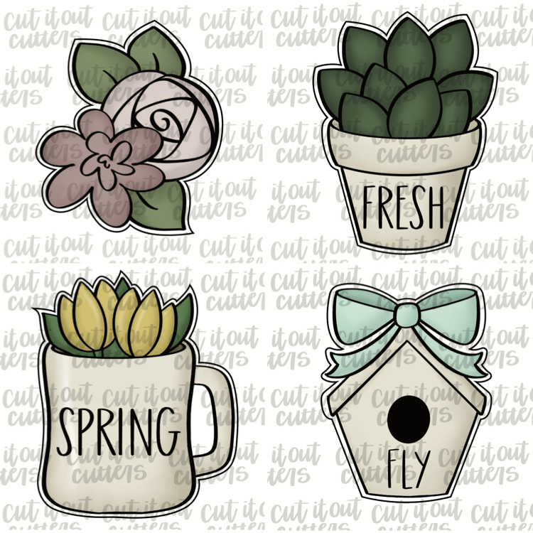 Spring Box 2020 Cookie Cutters