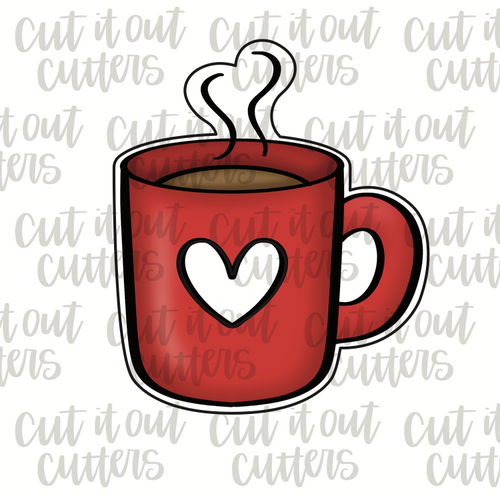 Steamy Coffee Cookie Cutter