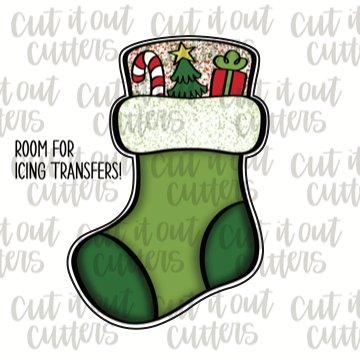 Stocking of Goodies Cookie Cutter