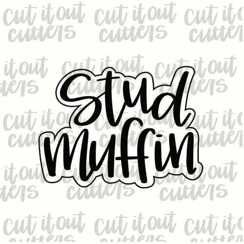 Stud Muffin Cookie Cutter
