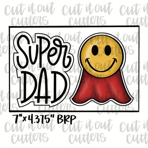 Super Happy Dad Cookie Cutter Set